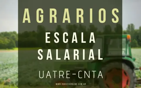 Nuevo acuerdo salarial para trabajadores agrarios - julio 2026