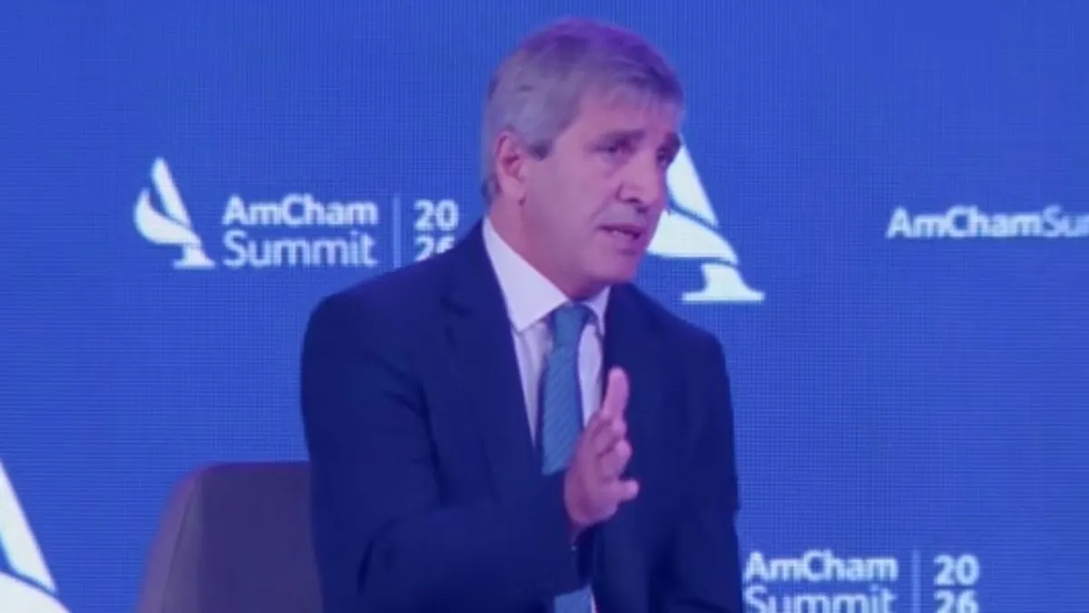 Luis Caputo reafirma la estabilidad del rumbo económico en el AmCham Summit 2026