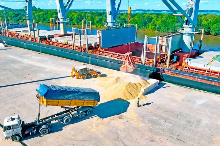 Impacto de los Embarques de Graneles y Madera en la Economía del Puerto de Concepción del Uruguay