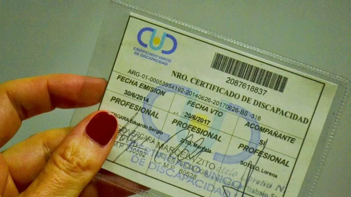 Beneficios del Certificado Único de Discapacidad (CUD) otorgados por Anses en abril de 2026