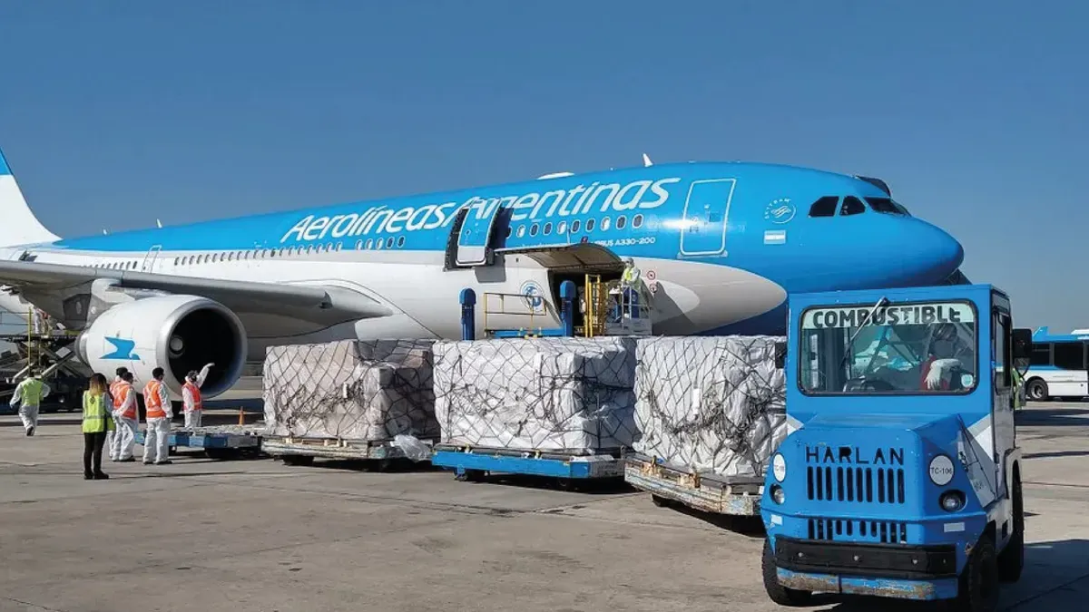 Argentina Lidera el Crecimiento de Carga Aérea en América Latina y el Caribe