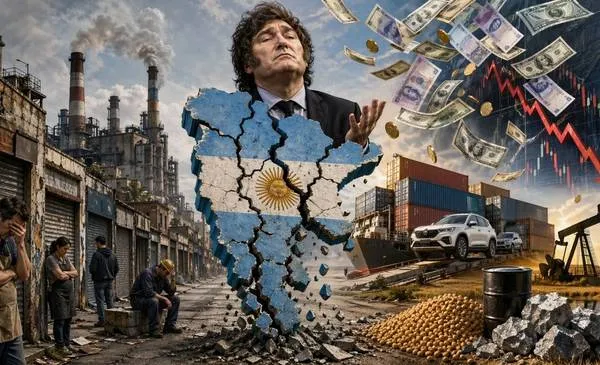 Impacto de la Política Económica de Milei en la Estructura Productiva Argentina